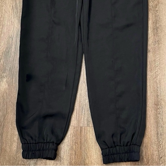 Zara Black‎ Flowy High-Waisted Jogging Pants - Picture 9 of 12